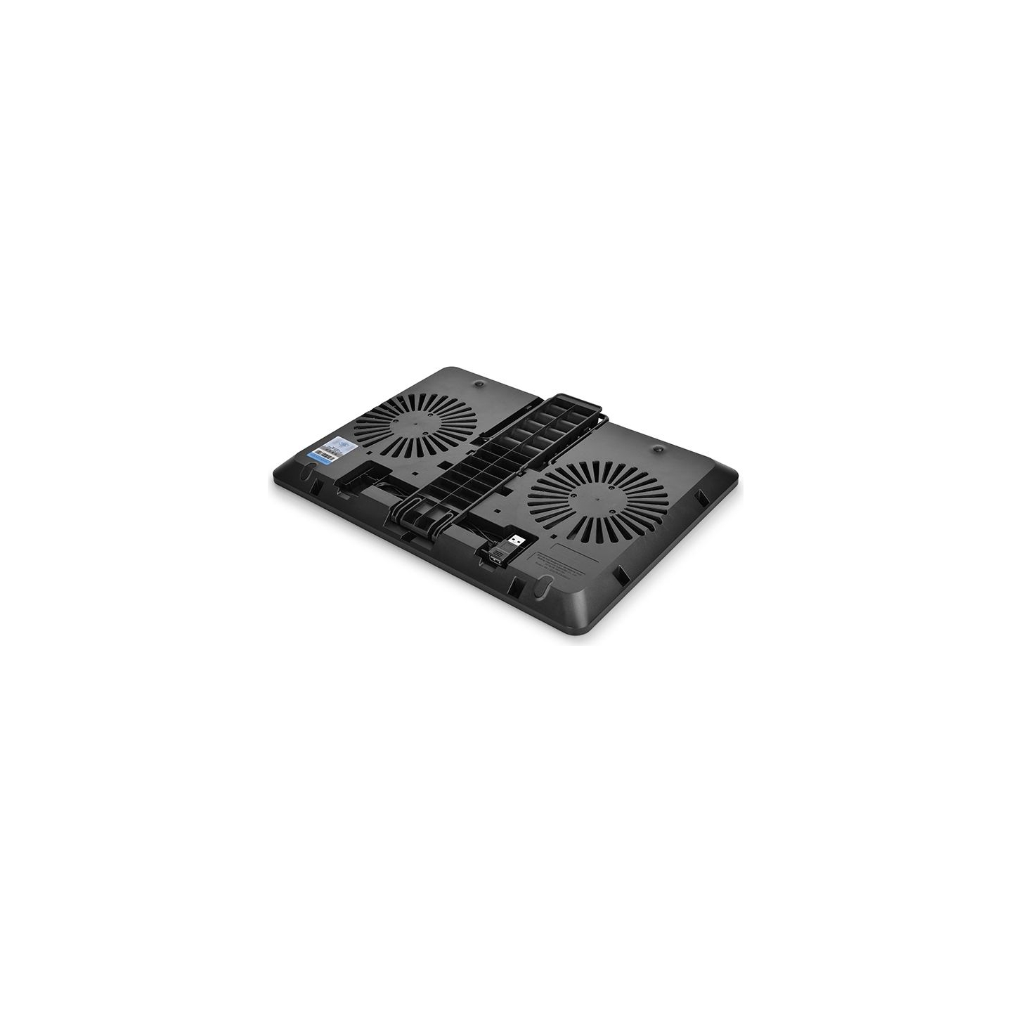 Deepcool | U-Pal | Notebook stand- cooler up to 19" | Black
