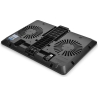 Deepcool | U-Pal | Notebook stand- cooler up to 19" | Black