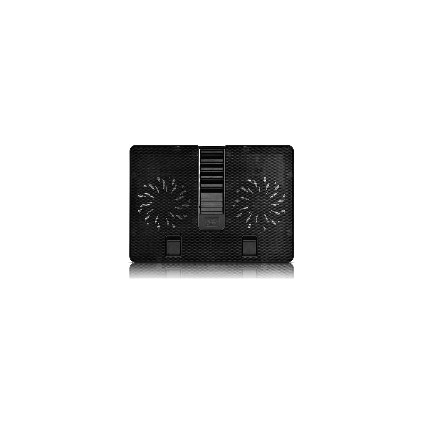 Deepcool | U-Pal | Notebook stand- cooler up to 19" | Black