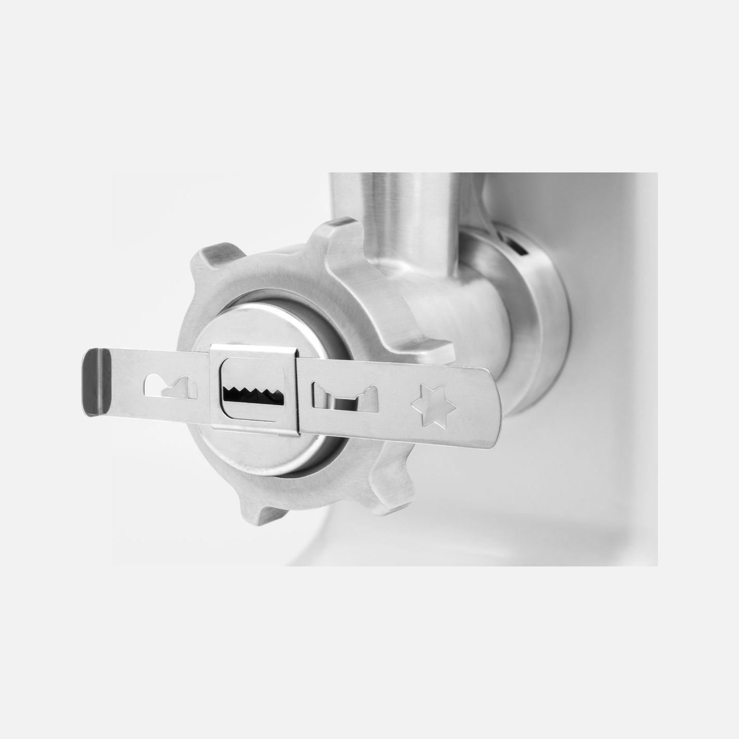 Caso | Meat Grinder | FW2000 | Silver | Number of speeds 2 | Accessory for butter cookies; Drip tray