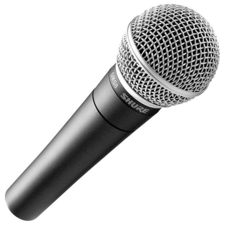 Shure | Microphone Vocal Dynamic | SM58SE | Dark grey
