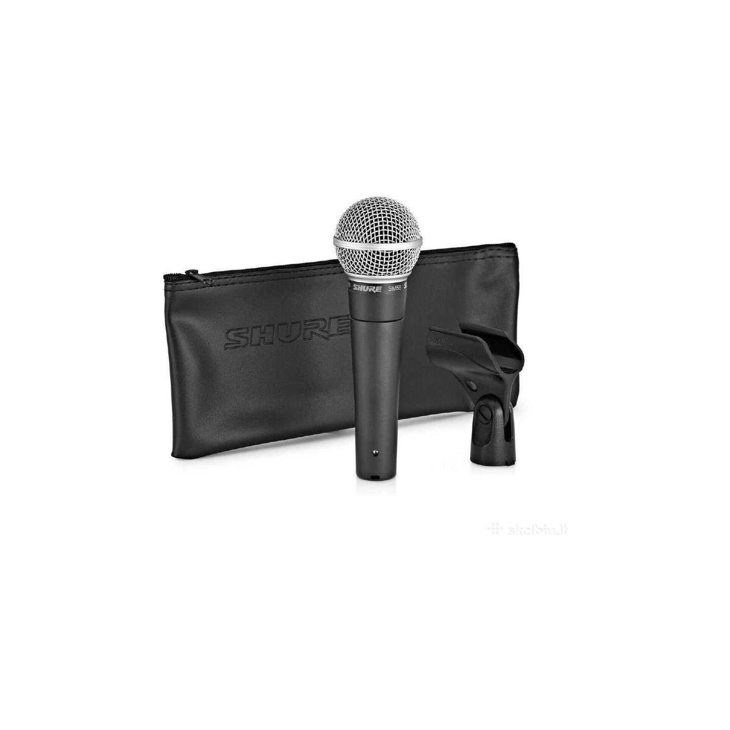 Shure | Microphone Vocal Dynamic | SM58SE | Dark grey