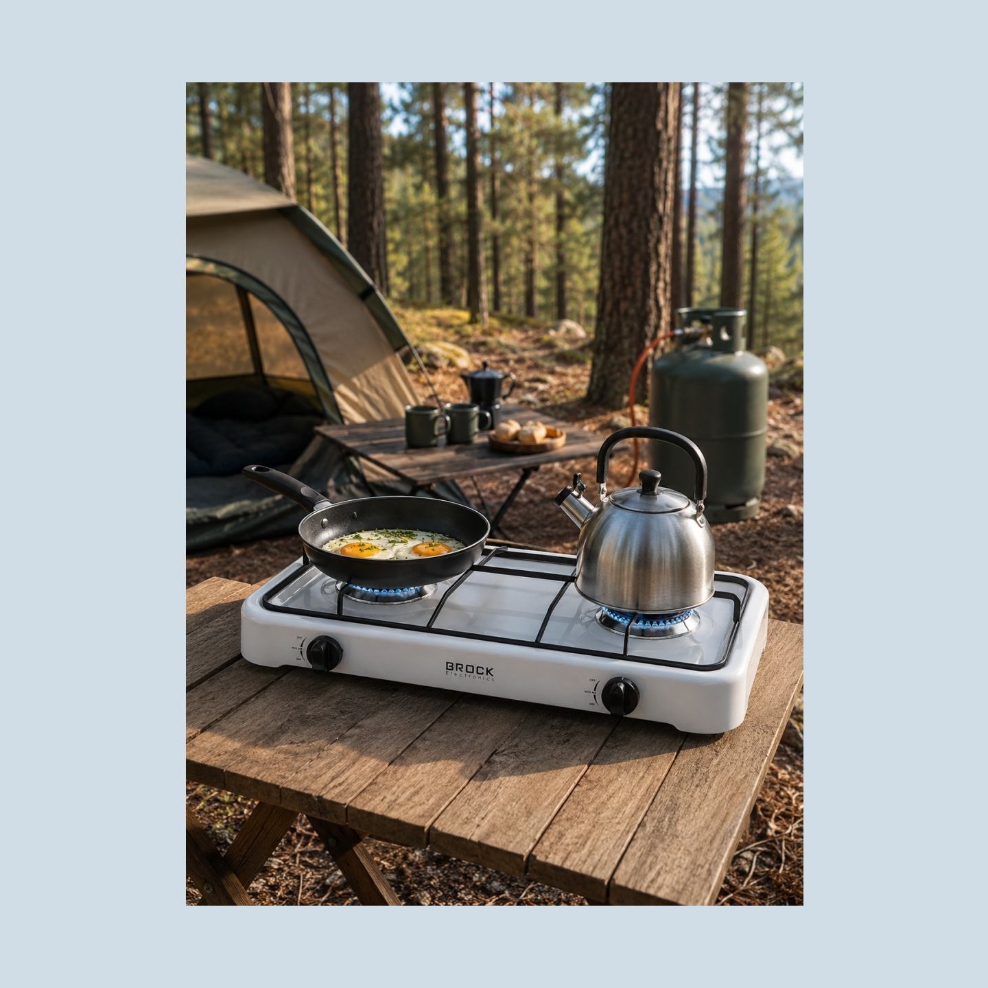 Brock GS 002 W Gas Stove