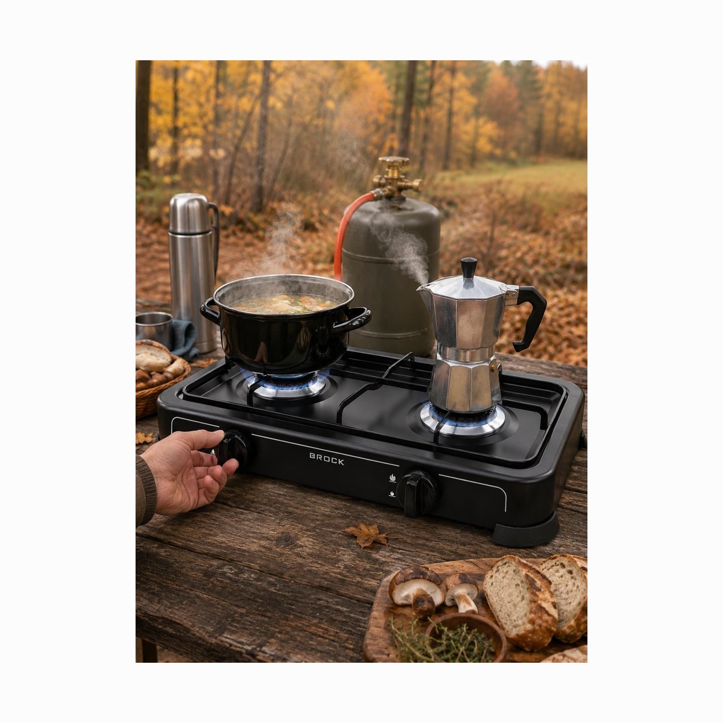 Brock GS 2002 BK Gas Stove