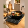 Brock HP 2009 Induction Cooker 2000W, Ceramic Surface 250x250 mm, Black