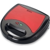 Brock SSM 2003 RD 3 in 1 Sandwich/Waffle Maker And Grill 750W, Black/Red