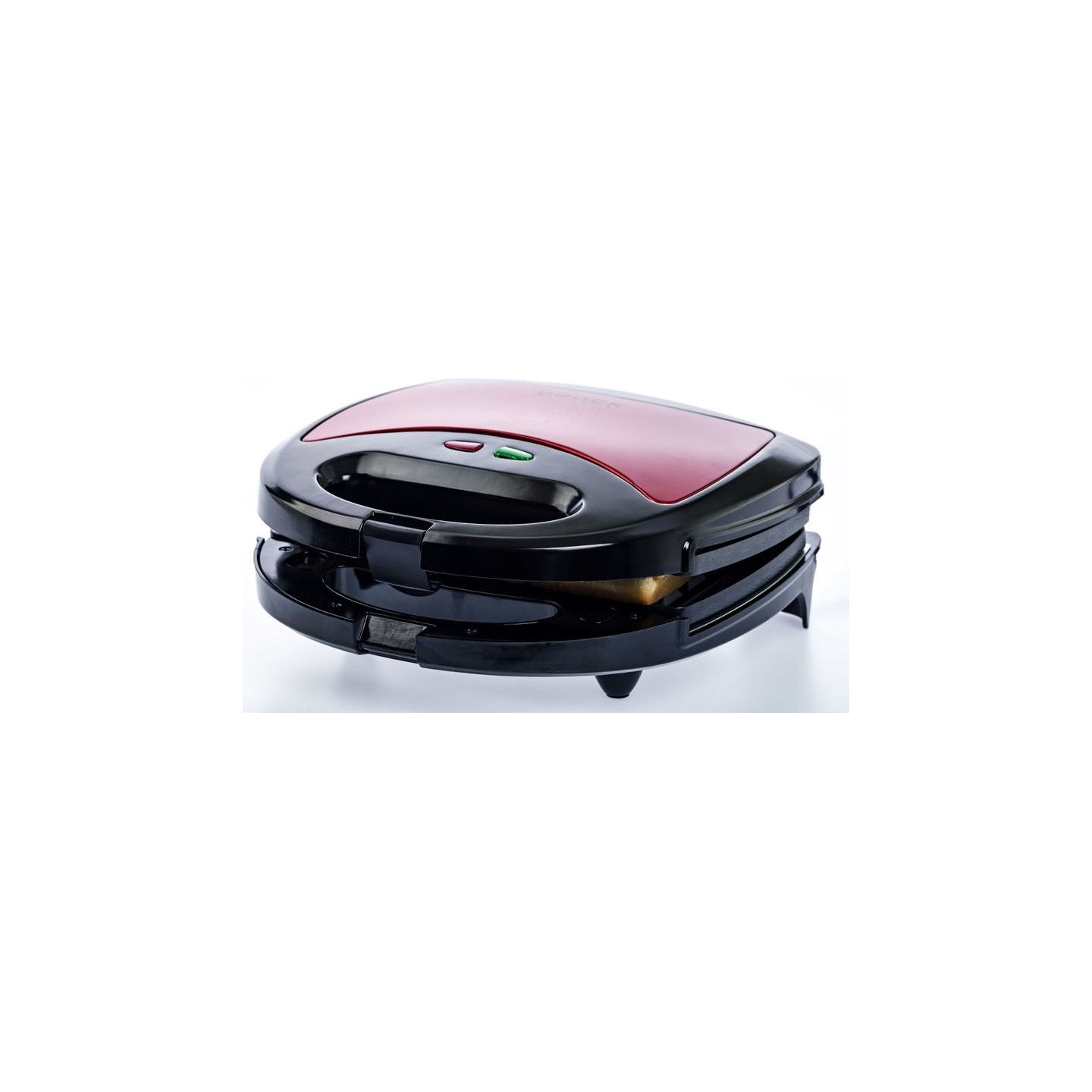 Brock SSM 2003 RD 3 in 1 Sandwich/Waffle Maker And Grill 750W, Black/Red