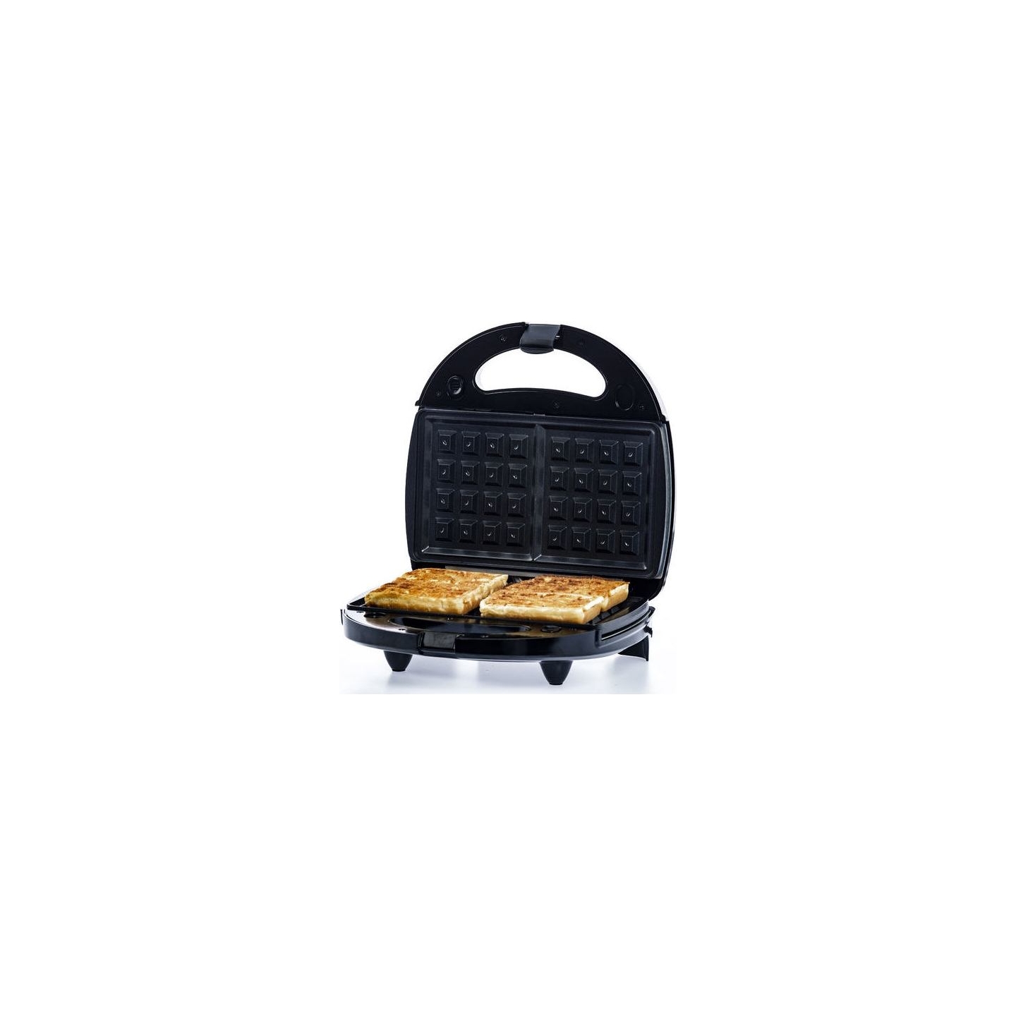 Brock SSM 2003 RD 3 in 1 Sandwich/Waffle Maker And Grill 750W, Black/Red
