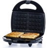 Brock SSM 2003 RD 3 in 1 Sandwich/Waffle Maker And Grill 750W, Black/Red