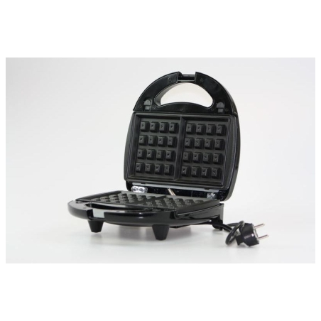 Brock SSM 2004 SS 3 in 1 Sandwich/Waffle Maker And Nutlet Makerl 750W, Black/Steel