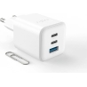 Fixed Mini 2x USB-C and USB GaN Charger 65W