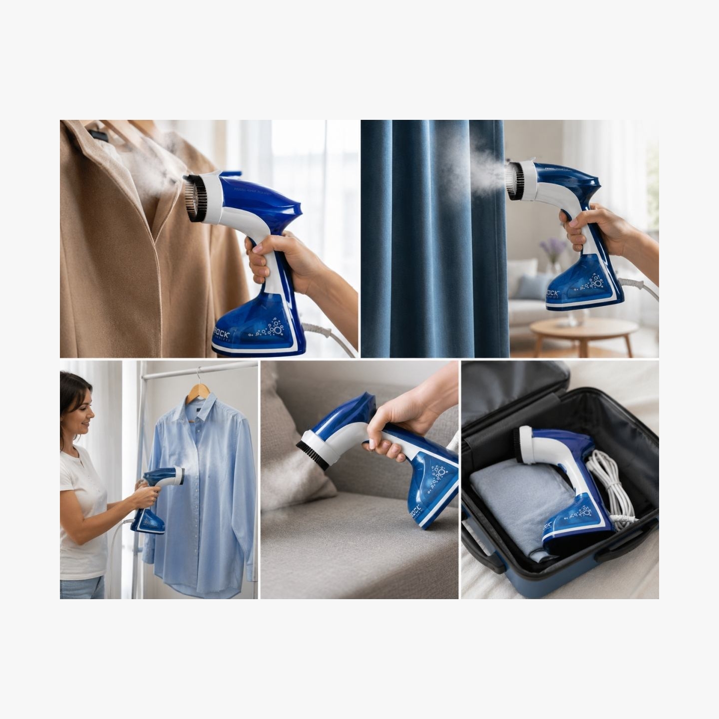 Brock PSI 2201 BL Steam Iron 1400-1600W, Blue