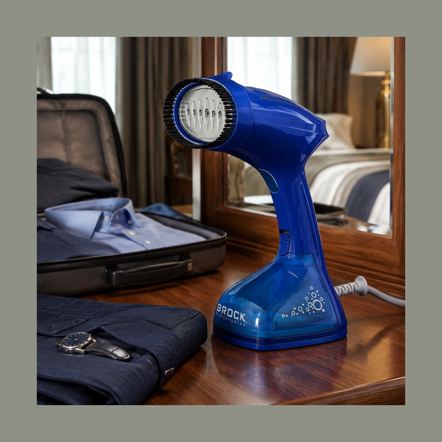 Brock PSI 2201 BL Steam Iron 1400-1600W, Blue
