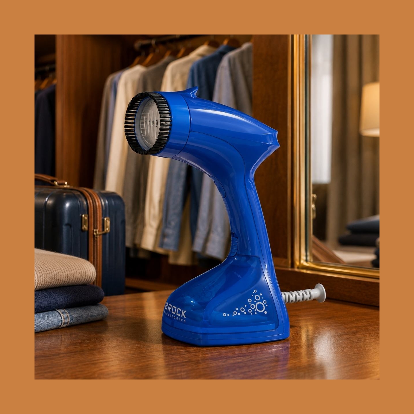 Brock PSI 2201 BL Steam Iron 1400-1600W, Blue