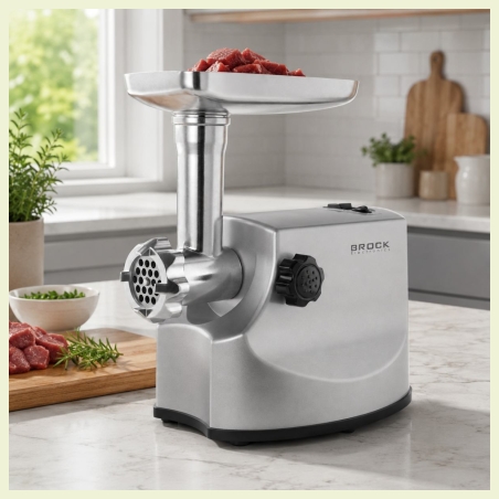 Brock MG 1800 SS Meat Grinder 1800W, Steel