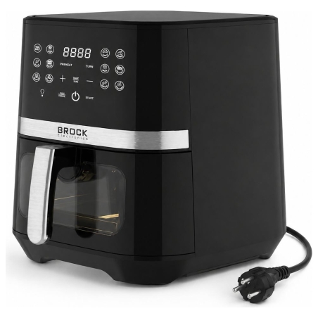 Brock DAF 6501 G Air Fryer 6,5L 1800W, Grey