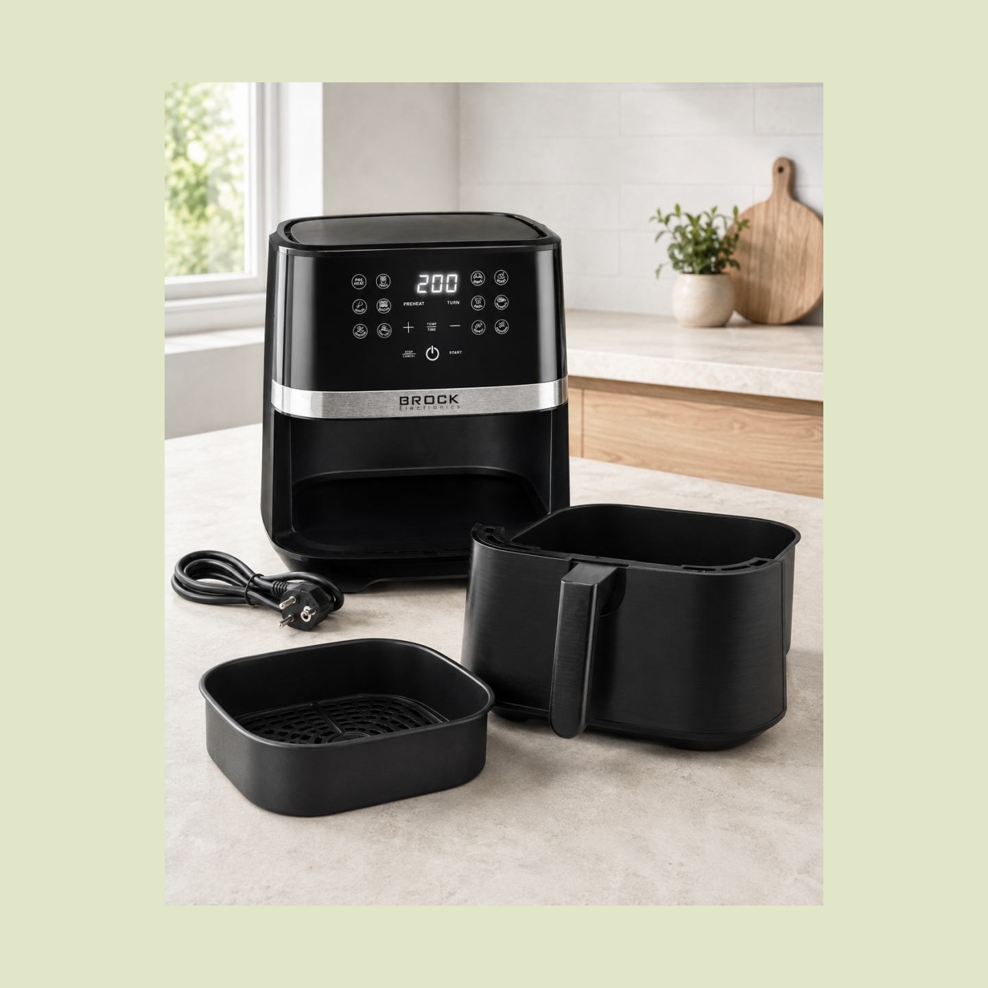 Brock DAF 6502 Air Fryer 6,5L 1800W
