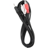 Cablexpert | 2.5m, 3.5mm/2xRCA, M/M | 3.5mm | 2 x RCA