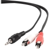 Cablexpert | 2.5m, 3.5mm/2xRCA, M/M | 3.5mm | 2 x RCA