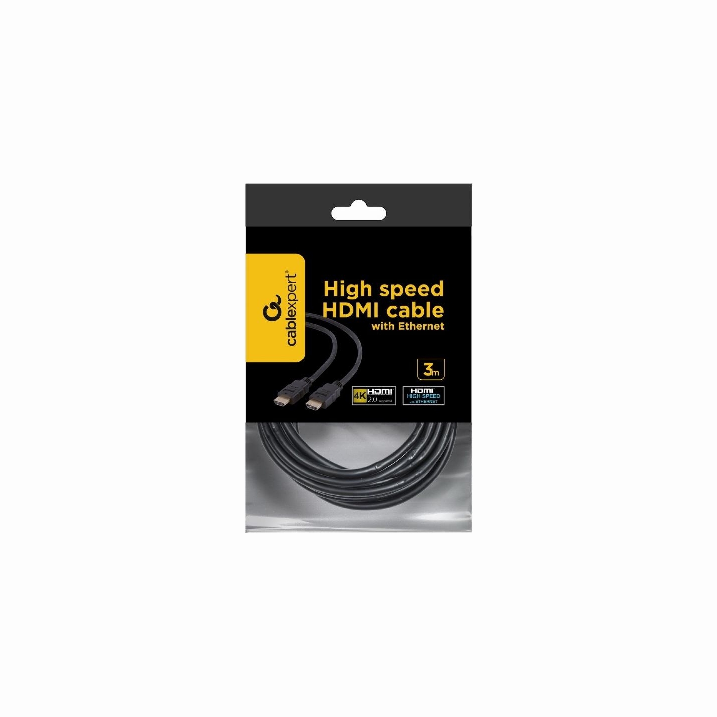 Cablexpert HDMI High speed male-male cable, 3.0 m, bulk package | Cablexpert