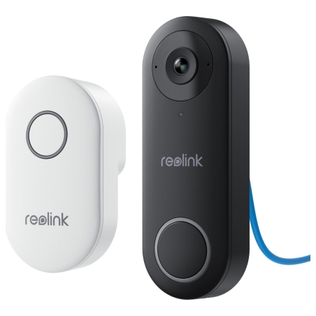 Reolink | D340P Smart 2K+ Wired PoE Video Doorbell with Chime