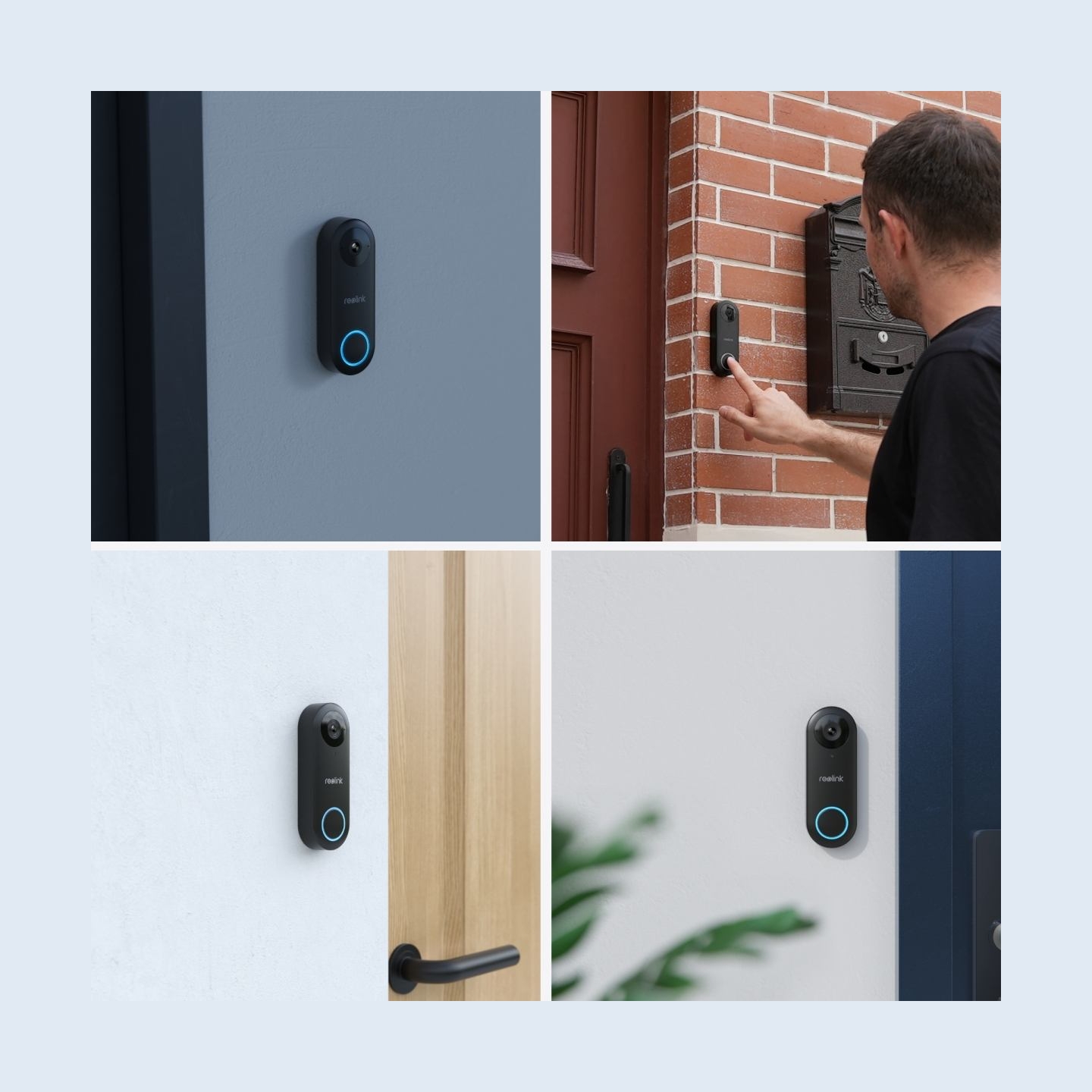 Reolink | D340P Smart 2K+ Wired PoE Video Doorbell with Chime