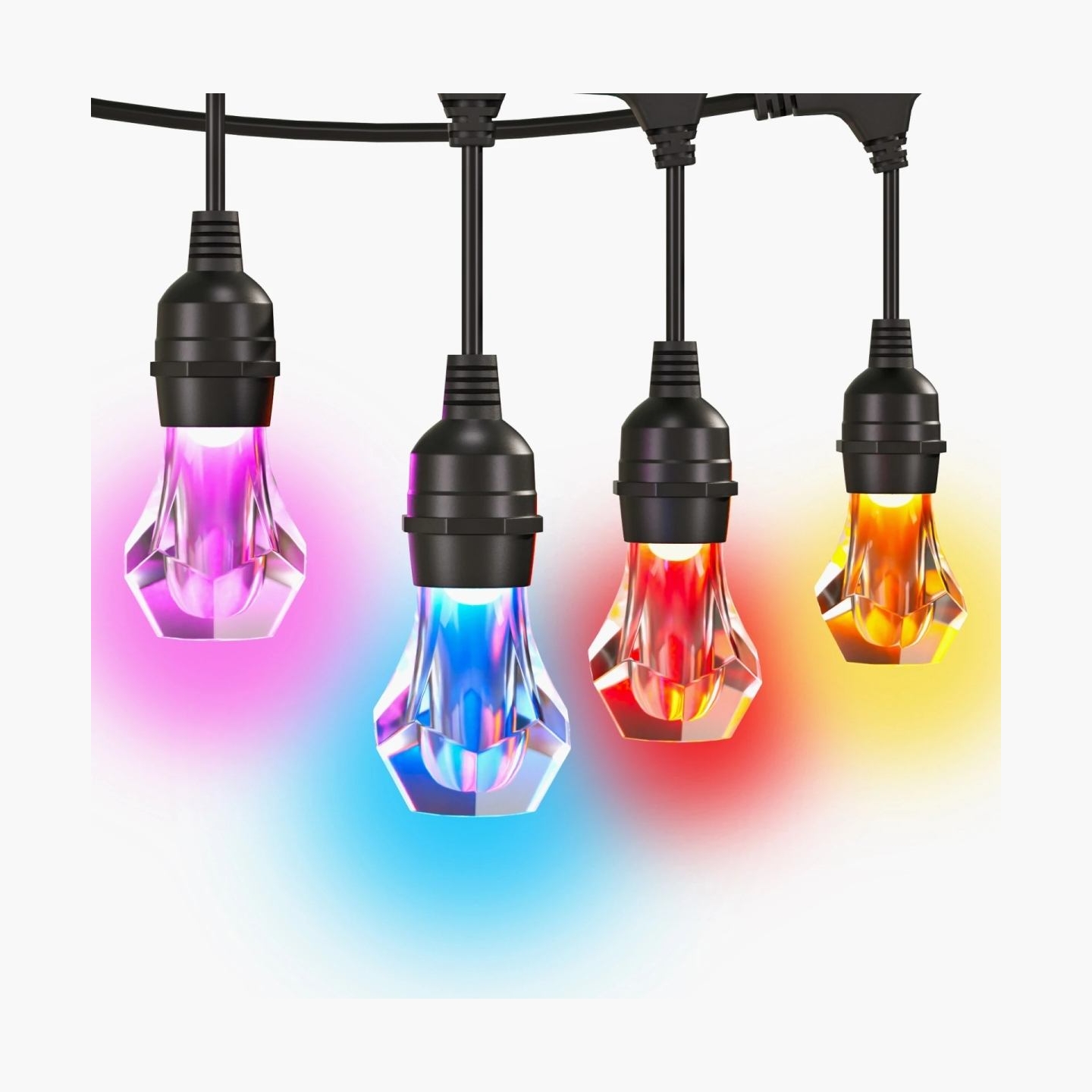 Nanoleaf Essentials Matter Smart Multicolour Outdoor String Lights Starter Kit 30m | 16M+