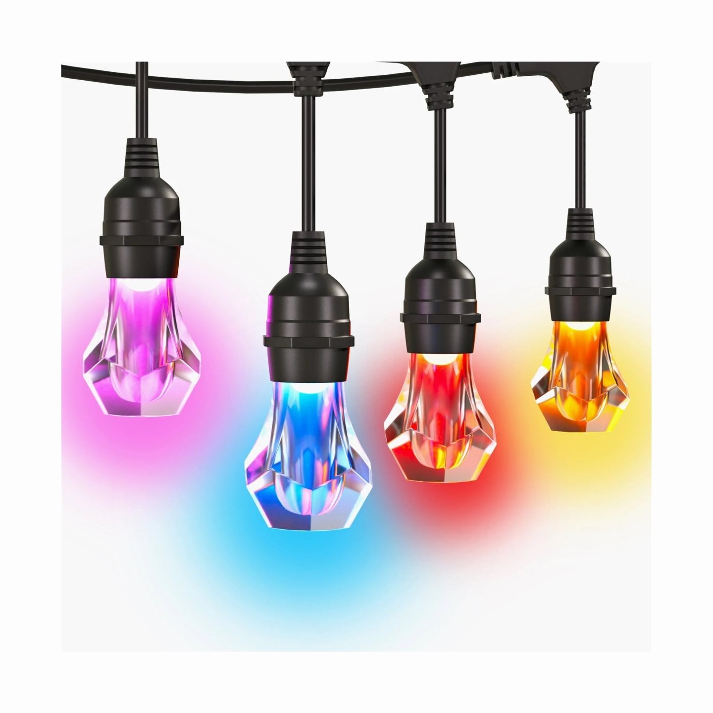 Nanoleaf Essentials Matter Smart Multicolour Outdoor String Lights Starter Kit 30m | 16M+