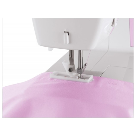 Singer | SIMPLE 3223 | Number of stitches 23 | Number of buttonholes 1 | White/Pink