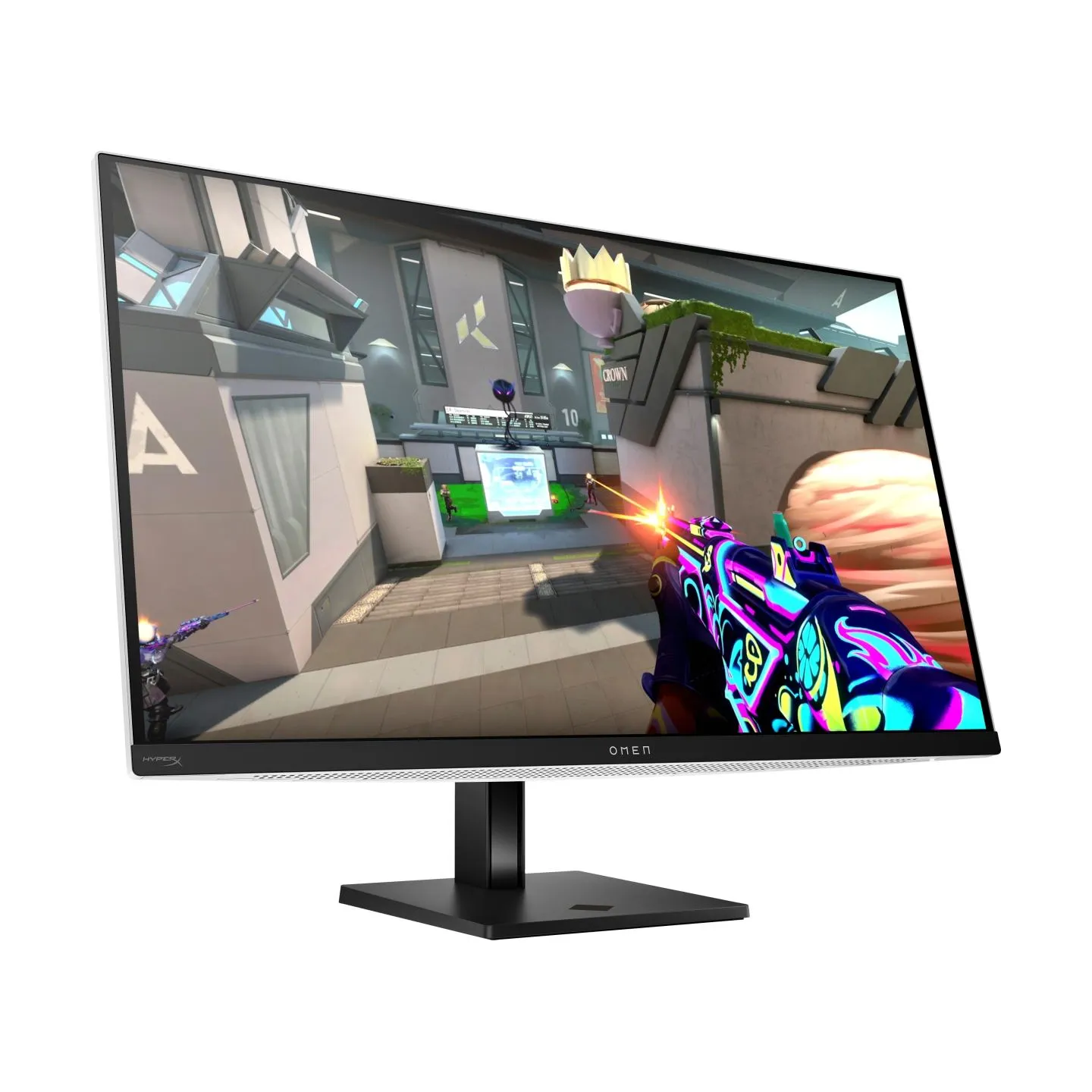 HP OMEN Transcend 32 White Backlit Gaming Charging Monitor - 31.5" 3840 x 2160 4K UHD 240Hz 250-nit AG, QD-OLED, USB-C(140W/15W)