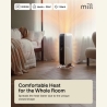 Mill | Heater | AB-H2000DN | Oil Filled Radiator | 2000 W | Number of power levels 3 | Suitable for rooms up to 24-34 m³ | White