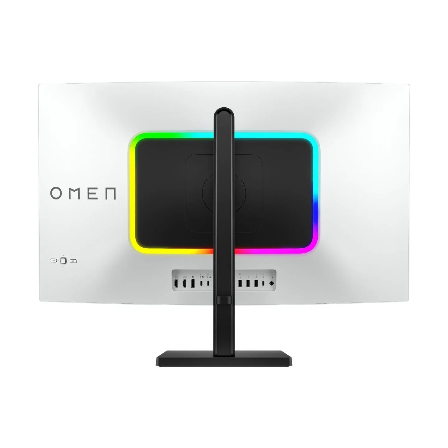 HP OMEN Transcend 32 White Backlit Gaming Charging Monitor - 31.5" 3840 x 2160 4K UHD 240Hz 250-nit AG, QD-OLED, USB-C(140W/15W)