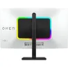 HP OMEN Transcend 32 White Backlit Gaming Charging Monitor - 31.5" 3840 x 2160 4K UHD 240Hz 250-nit AG, QD-OLED, USB-C(140W/15W)