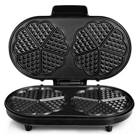 Tristar | Waffle maker | WF-2120 | 1200 W | Number of pastry 10 | Heart shaped | Black