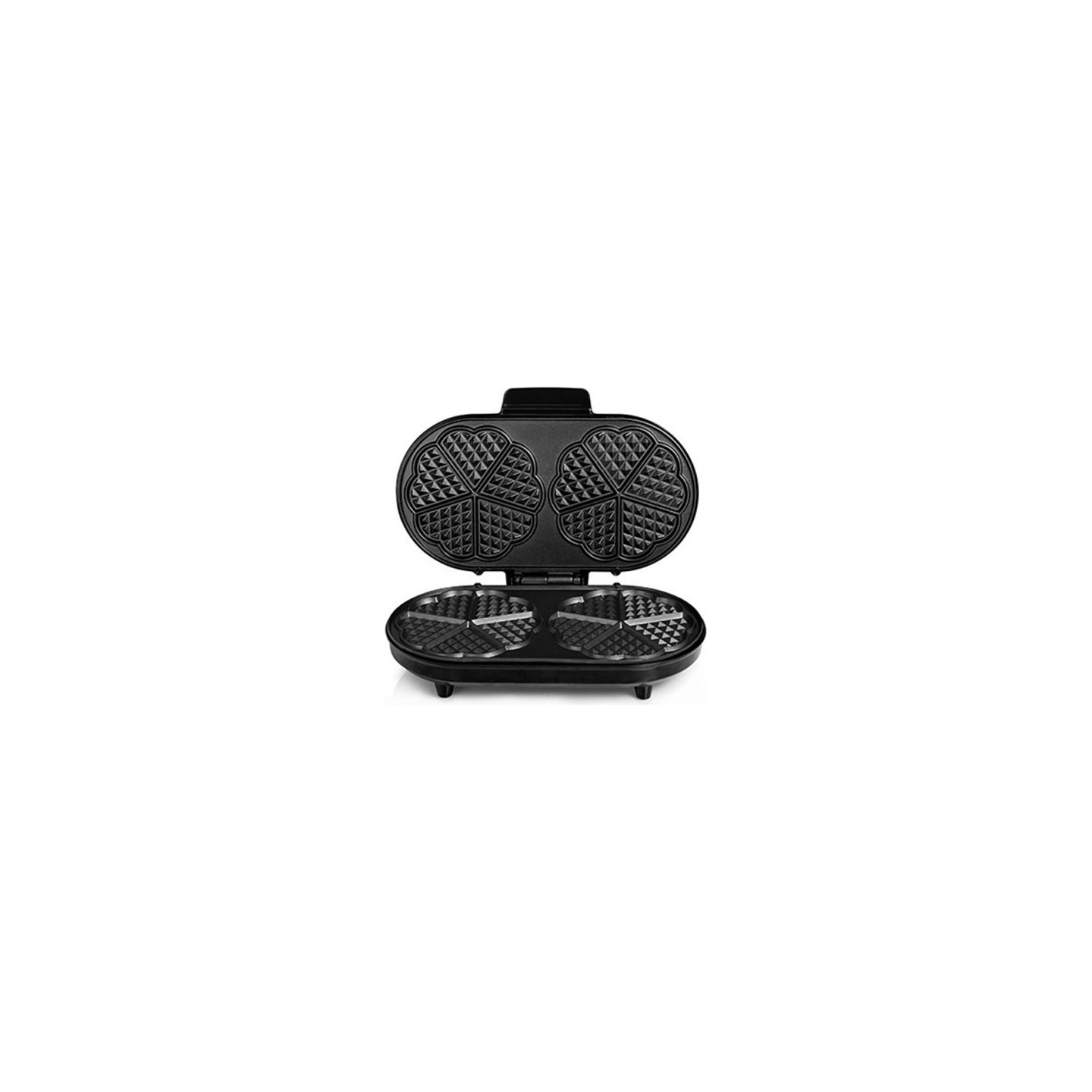 Tristar | Waffle maker | WF-2120 | 1200 W | Number of pastry 10 | Heart shaped | Black