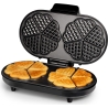 Tristar | Waffle maker | WF-2120 | 1200 W | Number of pastry 10 | Heart shaped | Black