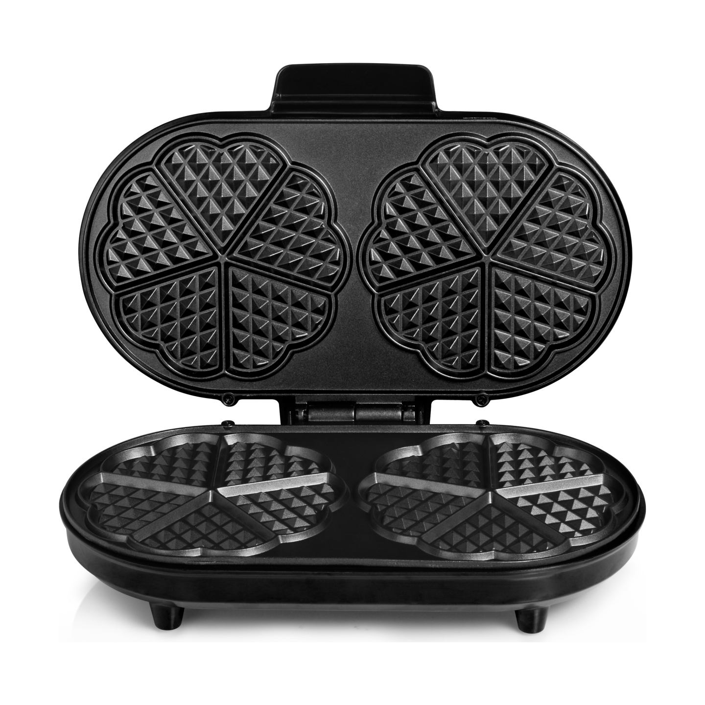Tristar | Waffle maker | WF-2120 | 1200 W | Number of pastry 10 | Heart shaped | Black