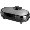Tristar | Waffle maker | WF-2120 | 1200 W | Number of pastry 10 | Heart shaped | Black