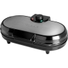 Tristar | Waffle maker | WF-2120 | 1200 W | Number of pastry 10 | Heart shaped | Black