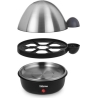 Tristar Egg Boiler EK-3076 Black, Stainless Steel Lid Eggs capacity 7