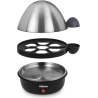 Tristar Egg Boiler EK-3076 Black, Stainless Steel Lid Eggs capacity 7