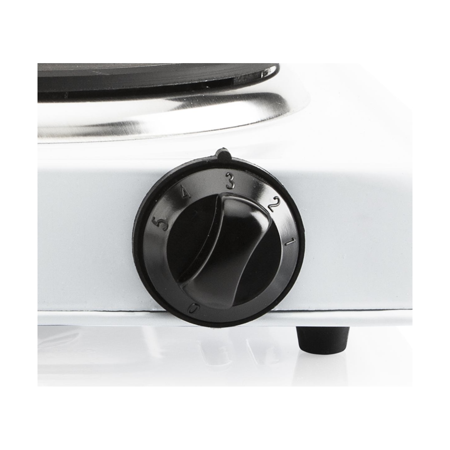 Tristar | Free standing table hob | KP-6185 | Number of burners/cooking zones 1 | Rotary | Black, White | Electric