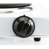 Tristar | Free standing table hob | KP-6185 | Number of burners/cooking zones 1 | Rotary | Black, White | Electric