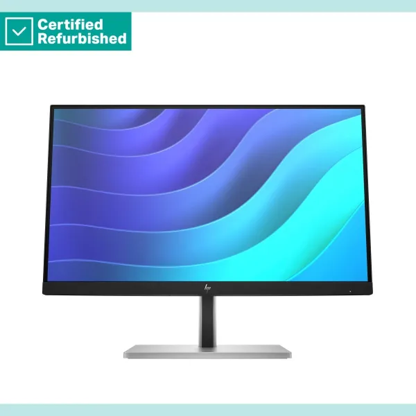 HP RENEW SILVER HP E22 G5 FHD Monitor - 21.5" 1920x1080 FHD 250-nit 75Hz AG, IPS, HDMI/DisplayPort, 4x USB-A, height adjustable/