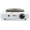 Tristar | Free standing table hob | KP-6185 | Number of burners/cooking zones 1 | Rotary | Black, White | Electric