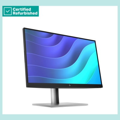 HP RENEW SILVER HP E22 G5 FHD Monitor - 21.5" 1920x1080 FHD 250-nit 75Hz AG, IPS, HDMI/DisplayPort, 4x USB-A, height adjustable/