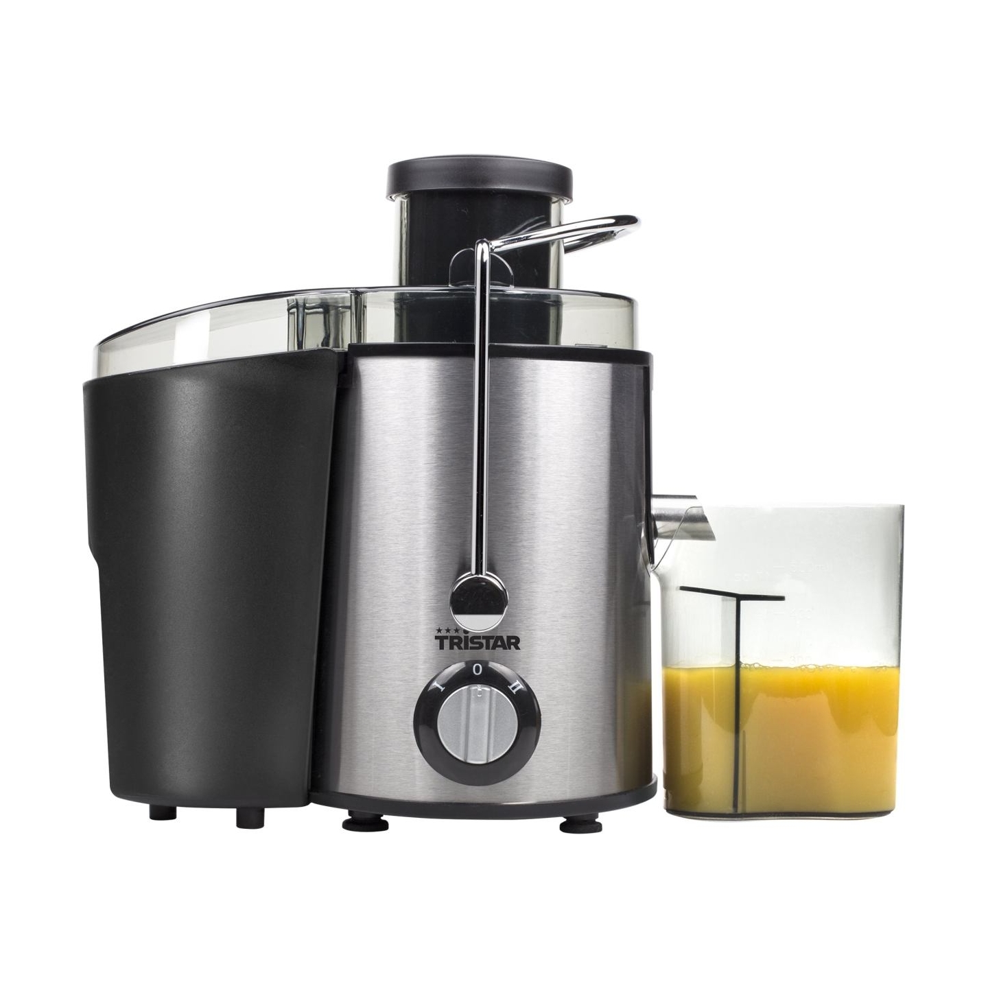 Tristar Juicer | Tristar | SC-2284 | Type Centrifugal juicer | Black/Stainless steel | 400 W | Number of speeds 2