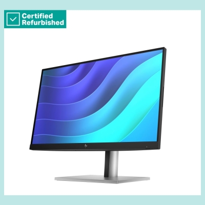 HP RENEW SILVER HP E22 G5 FHD Monitor - 21.5" 1920x1080 FHD 250-nit 75Hz AG, IPS, HDMI/DisplayPort, 4x USB-A, height adjustable/