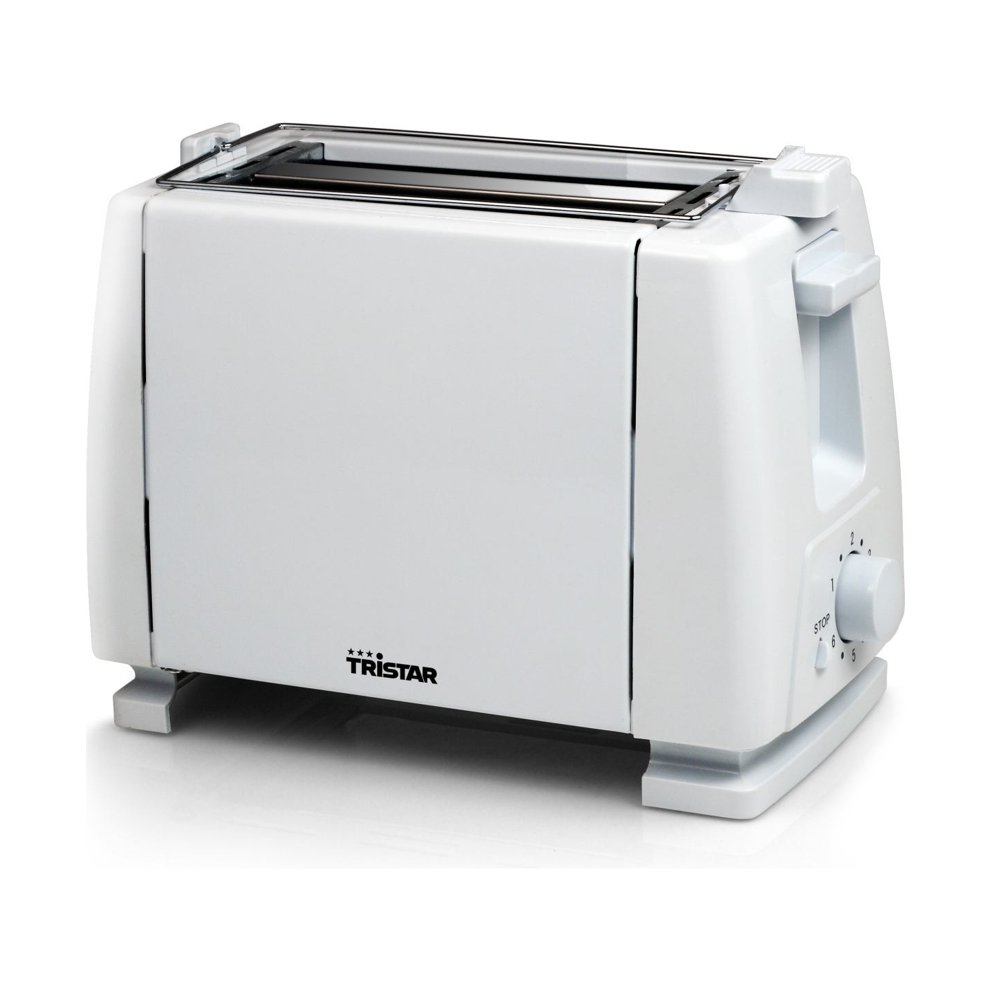 Tristar Toaster | Tristar | BR-1009 | Power 750 W | Number of slots 2 | Housing material Metal | White