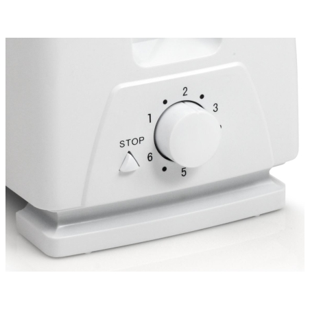 Tristar Toaster | Tristar | BR-1009 | Power 750 W | Number of slots 2 | Housing material Metal | White